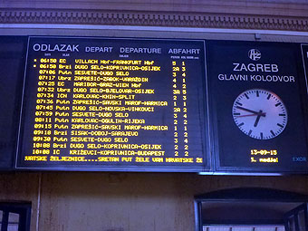 Zagreb Glavni kolodvor (Zagreb Main Railway Station)