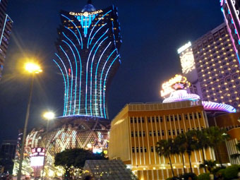Macau at night