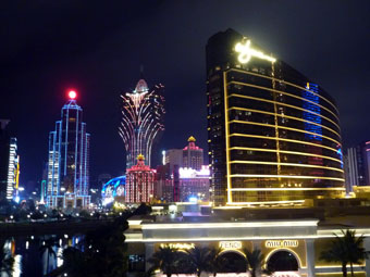 Macau at night