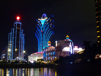 Macau at night