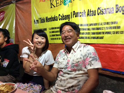 Street Food Restaurant in Jakarta