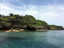 snorkelling in Okinawa Blue Cave