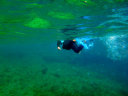 snorkelling in Okinawa Blue Cave