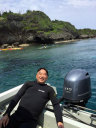 snorkelling in Okinawa Blue Cave