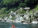 White Water Rafting in Yoshino River