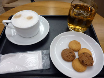 JAL First Class Lounge and Sakura Lounge at Narita International Airport