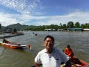 Longtail boat ride down the River Kwai